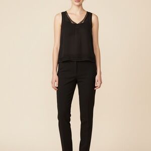 Lived to be spoiled ladies sheer camisole see through top